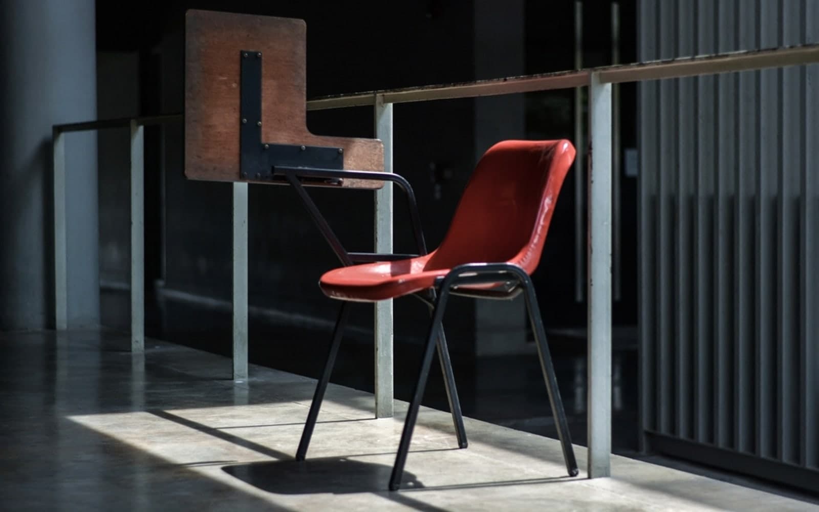 Editorial image for "The Cost of Doing Nothing". Source image: Vintage office chair desk top.